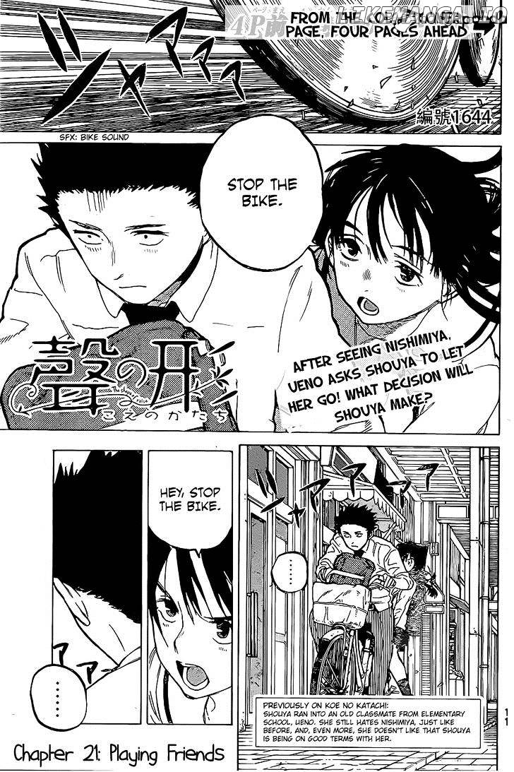 A Silent Voice, Chapter 21 image 03